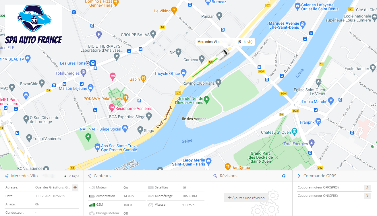 cartographie GPS