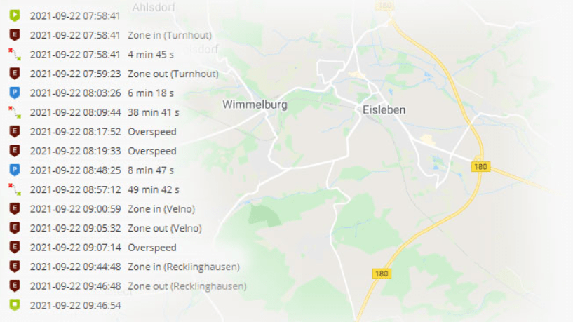 Evenements GPS