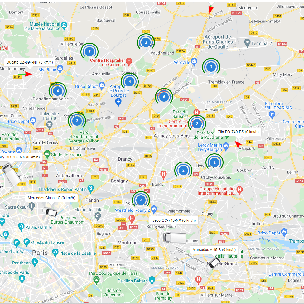 Géolocalisation GPS